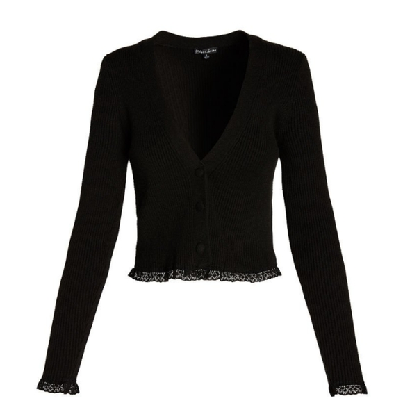 🔥For Love & Lemons Soft & Sexy Button up Cardigan NWT - Picture 5 of 6